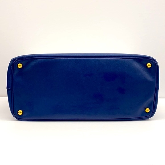 Prada Galleria Cobalt Blue Saffiano Leather Tote - Picture 3 of 13